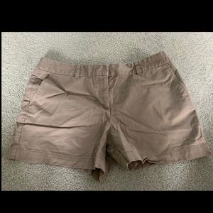 The LOFT Riviera Shorts 4” Taupe Khaki Size 12